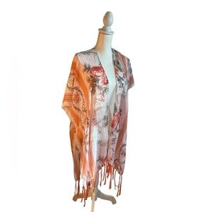 Alchemy Thread Floral Kimono Boho Bohemian